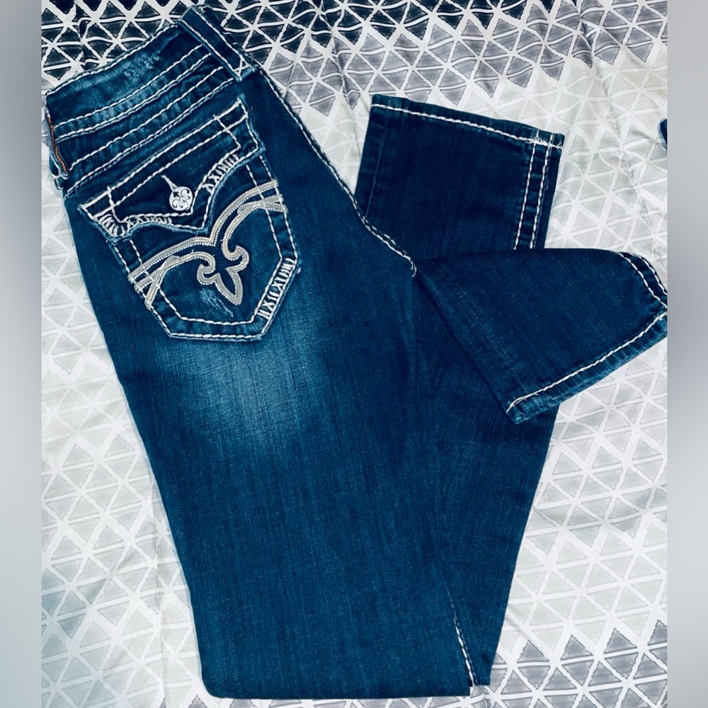 Rock Revival “Morgan Straight” Jeans size 27